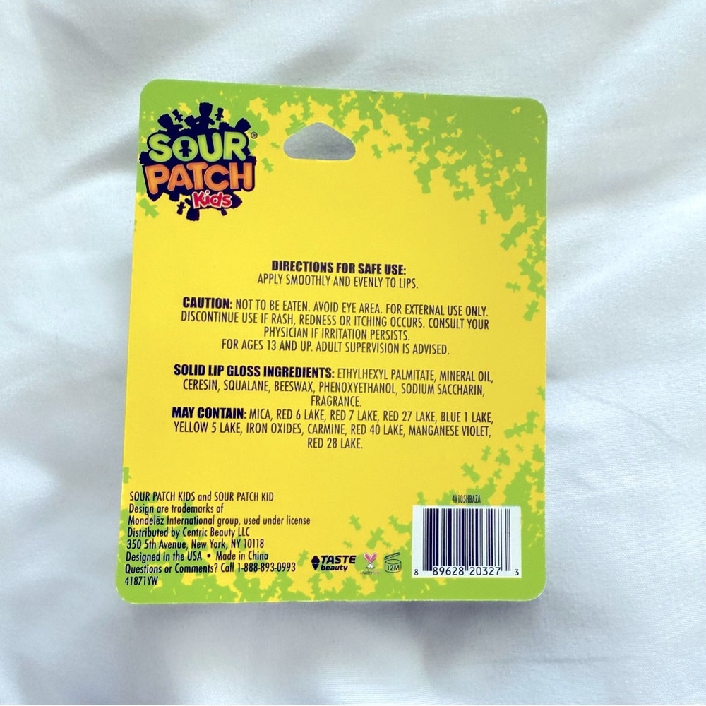 Sour Patch Kids - Raspberry Lip Balm - Picture 2 of 2